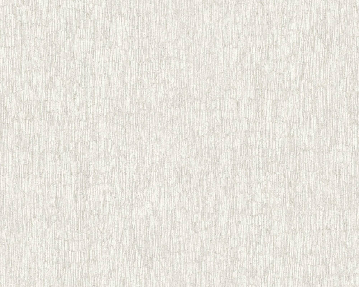 Moderná tapeta s imitáciou štiepaného kameňa a strieborým leskom na bielom podklade, 39562-5